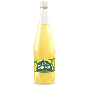 Sırma Doğal Zengin Mineralli Maden Suyu Limon Lezzeti 1L