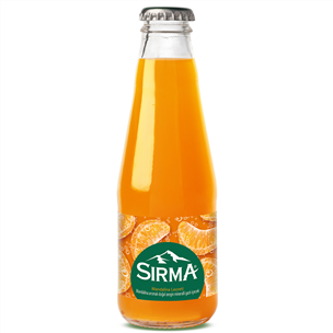 Sırma Doğal Zengin Mineralli Maden Suyu Mandalina Lezzeti 200 ml